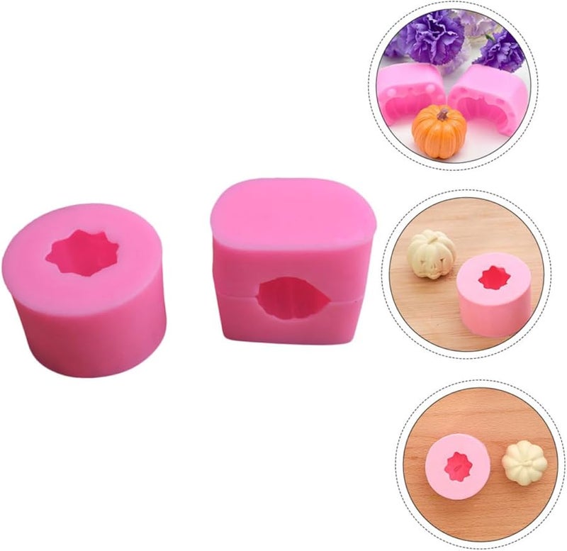 Mikinona Halloween Pumpkin Cake Molds 2 Pack Non Stick Baking For Mousse Jelly Pudding - Image 5